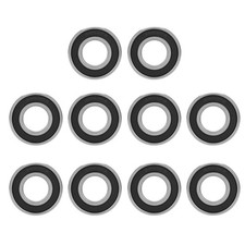 10pcs 6002-2RS Rubber Sealed Deep Groove Ball Bearings 15mm*32mm*9mm✈