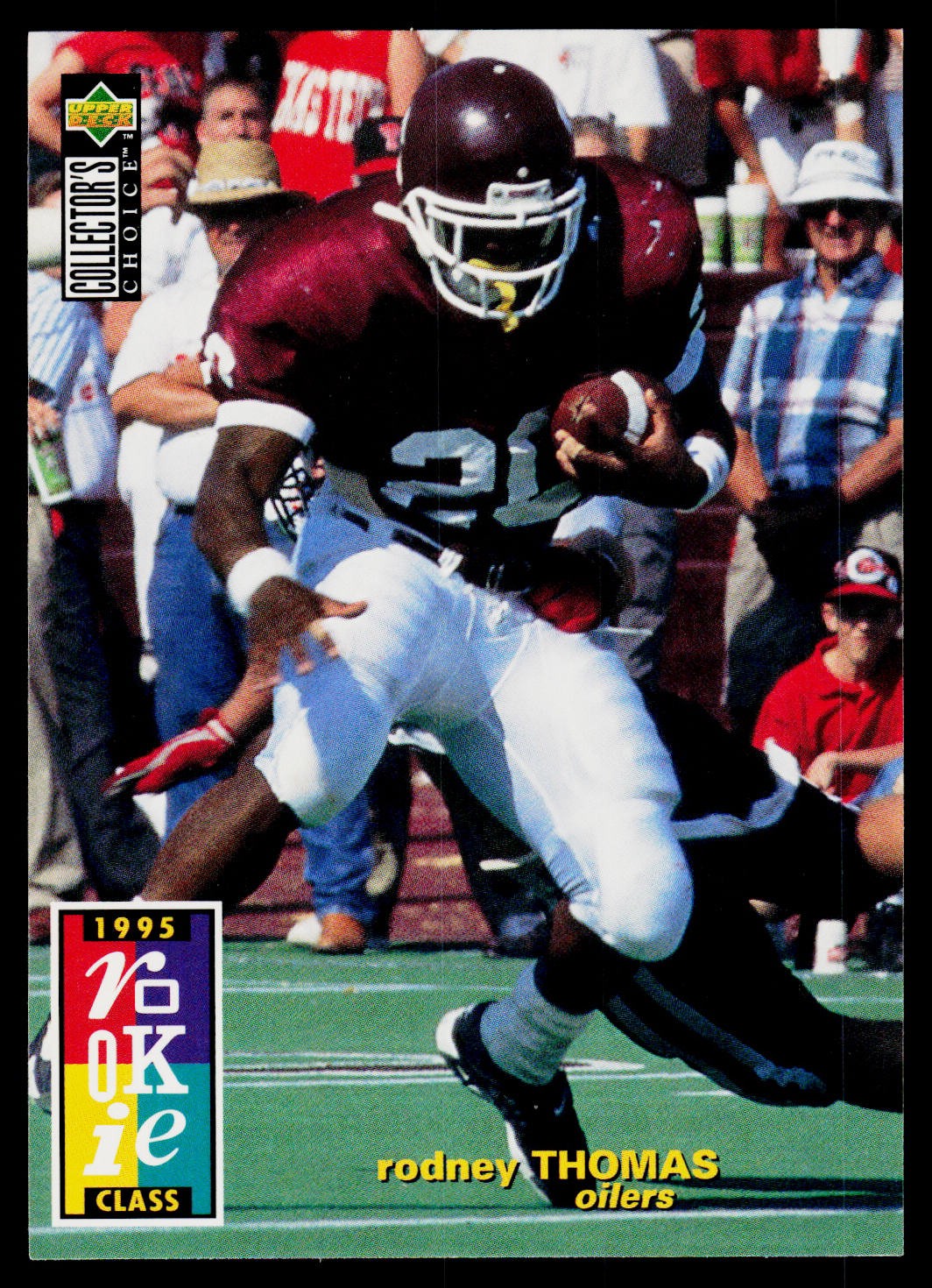 1995 Collector's Choice #27 Rodney Thomas