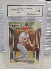 2008 Donruss Americana Sports Legends - Pete Rose #150 Mirror Red Materials /250