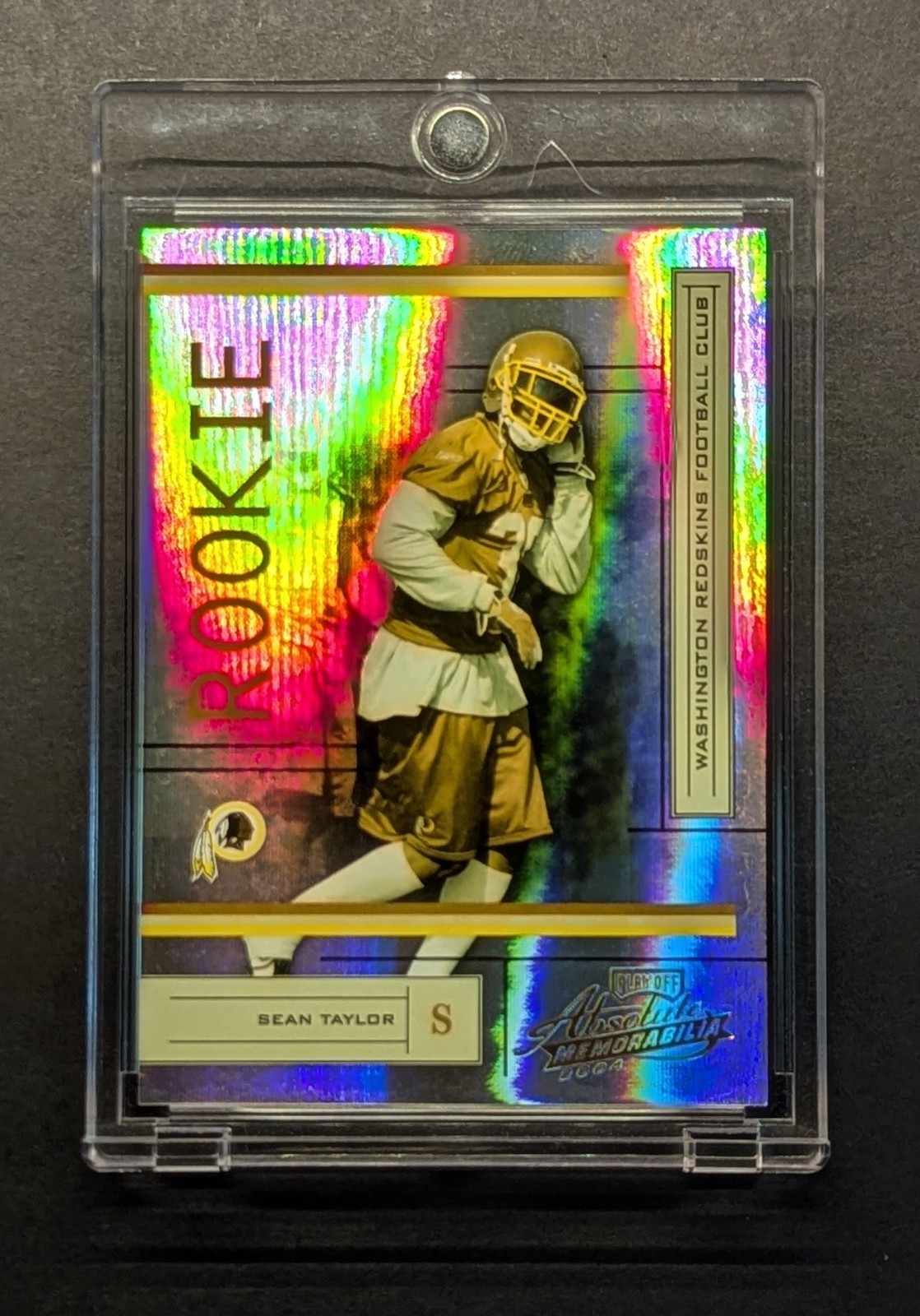 SEAN TAYLOR Rookie 2004 Playoff Absolute Memorabilia Refractor RC SP /750