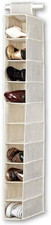 Hanging Shoe Clothes Storage Organiser, Wardrobe Rack 10 Sections