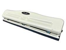 Swingline 3-Hole Punch Adjustable 9/32 Holes White Office Paper Punch