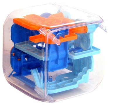Eureka 3D Amaze Cube - Brainteaser Maze Puzzle