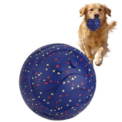 Dog Balls with Bell, Indestructible Dog Toy Soccer Ball for Aggressive Chewer...