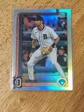 2025 Topps Chrome Update - Gage Workman Sepia Refractor #USC21 RC Detroit Tigers