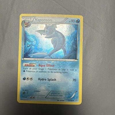 vaporeon pokemon card ebay Vaporeon - (Cosmos Holo) 022/098 Miscellaneous Cards & Products Holo