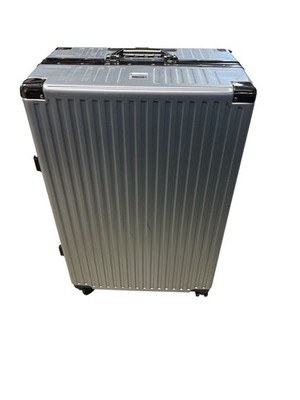 INDIVITEMS Hartschalenkoffer XL 76 cm Silber Trolley Zahlenschloss Rollkoffer