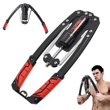 Hydraulic Power Chest Expander and Arm Twister Trainer - Home Gym Workout Equipm