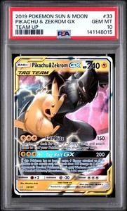 Pikachu and Zekrom GX Psa 10 | eBay