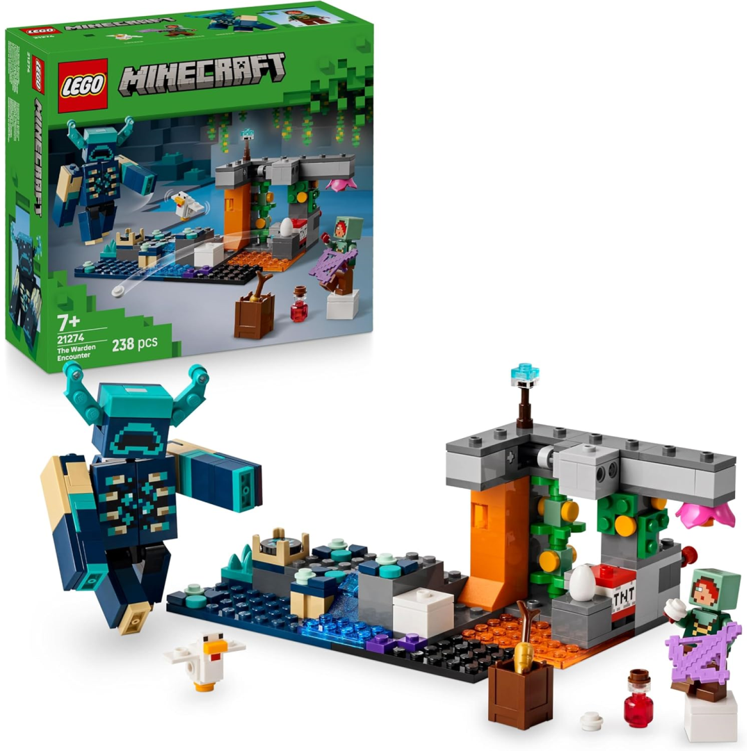 Lego Minecraft The Warden Encounter Toy Set 21274 - Image 5