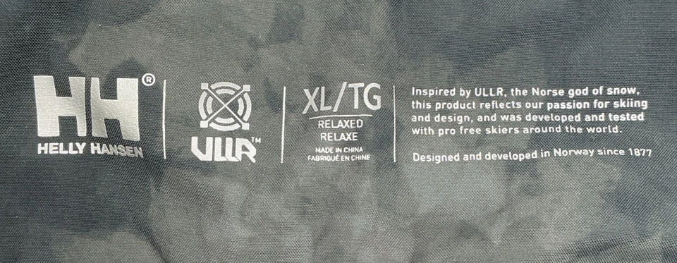 Брюки-карго Helly Hansen мужские Sogn водонепроницаемые изолированные черные мраморные размер: XL - Изображение 3 из 4