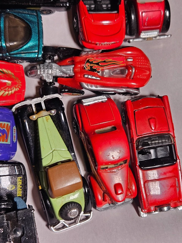 Vintage Toy Race Cars, Hot Wheels, Metal/Plastic Random Cars Lot ( Parts Restore - Image 4 of 4