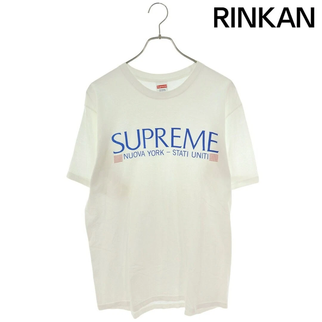 Supreme 20AW Nuova York Tee imprimé devant homme M utilisé 832ab6b77cc83aacbf0cb6d4d51f