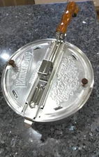 Whirley Pop 6-Qt Stovetop Popcorn Popper – Aluminum Pot with Wooden Handle – EUC