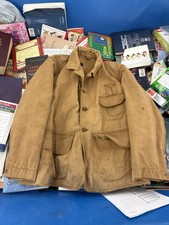 Vintage 1920s Dryback Hunting Sweater Size Xl Made In USA
