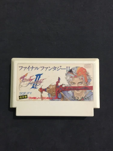 Final Fantasy II Nintendo Famicom FC NES Used English Translated Cartridge