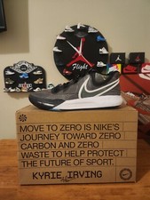 Nike Kyrie 8 "Orca" size 13 Black/Mercury Grey-White. DJ6017 001.