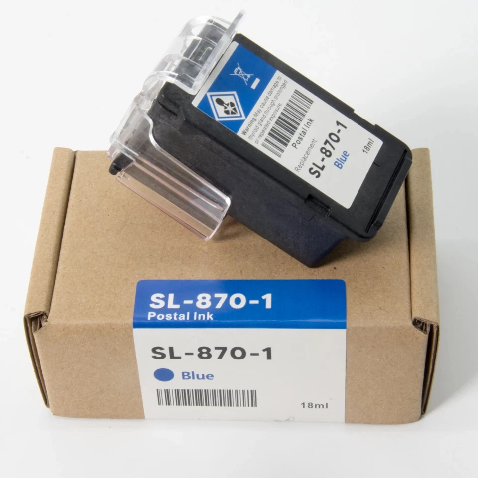 SL-870-1 USPS Approved Red or Blue Ink Cartridge designed SendPro Mailstation - Image 3 of 4