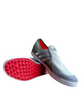 ADIDAS Q46733 ADICROSS SL Women's Slip On Golf Shoes in Gray | US Size 8.5