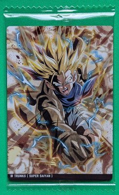 ドラゴンボール - 19 TRUNKS SUPER SAIYAN Dragon Ball Wafer Card DBGT 4-19 BANDAI