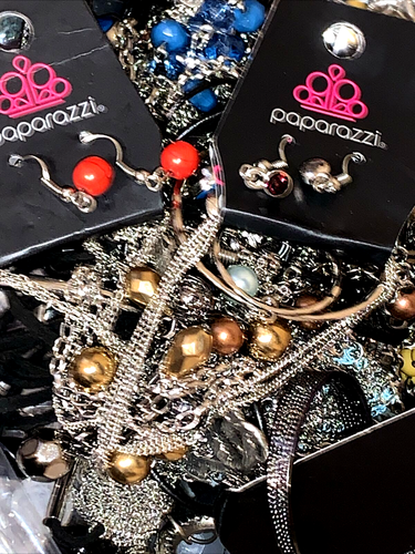 3 Pound Vintage Modern Jewelry Tangled & Singles You Sort New Paparazzi FUN! - Picture 14 of 15