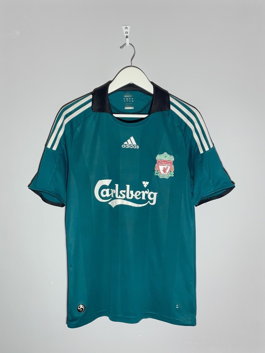 トップス 00s adidas LIVERPOOL football shirts y2k Liverpool FC Adidas 2008/09 Third Y2K Football Shirt Soccer