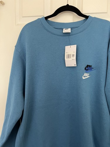 Nike Sportswear Light Blue Crew Neck 