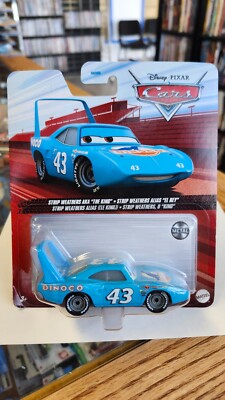 Disney Pixar Cars On The Road Strip Weathers Aka the King #43 Dinoco in Blue