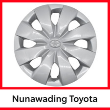 Genuine Toyota Steel Wheel Hub Cap for Yaris Hatch 08/2011-07/2014