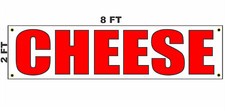Letrero de pancarta de queso 2x8 para tie…