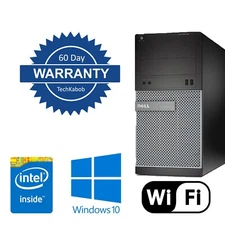 Dell OptiPlex 3020 Mid Tower PC Desktop Computer - Windows 10 Pro