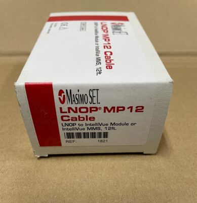 Masimo Set 1821 LNOP MP12 Cable 12FT LNOP to IntelliVue, Brand New | eBay