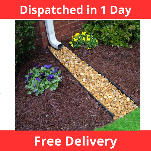 Gutter Splash Block Downspout Rain Diverter 38" Water Channel Guard