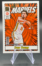 2023-24 Trae Young #18 Panini Donruss Net Marvels Gold Press Proof | Hawks
