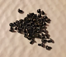 #4-40 X 3/16" PAN HEAD PHILLIPS MACHINE SCREWS BLACK OXIDE STEEL