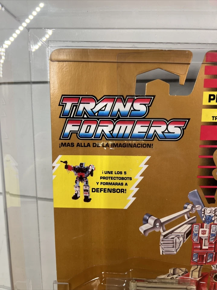 Transformers Original Gold Card Spain G1 1990 AFA 80 Blades MOSC 80/80/90 - Image 2 of 4