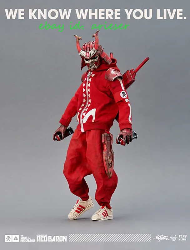 その他 The Ghost of Kurosawa 1/6 Devil Toys Devil Toys 1/6 The Ghost Of Kurosawa Black+Red Set Action