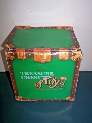 1986 ENESCO TREASURE CHEST OF TOYS MUSICAL MASTERPIECE ANIMATED 