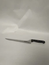 Ronco Showtime Six Star #3 Stainless Steel Kitchen Black Fillet Knife Cutlery