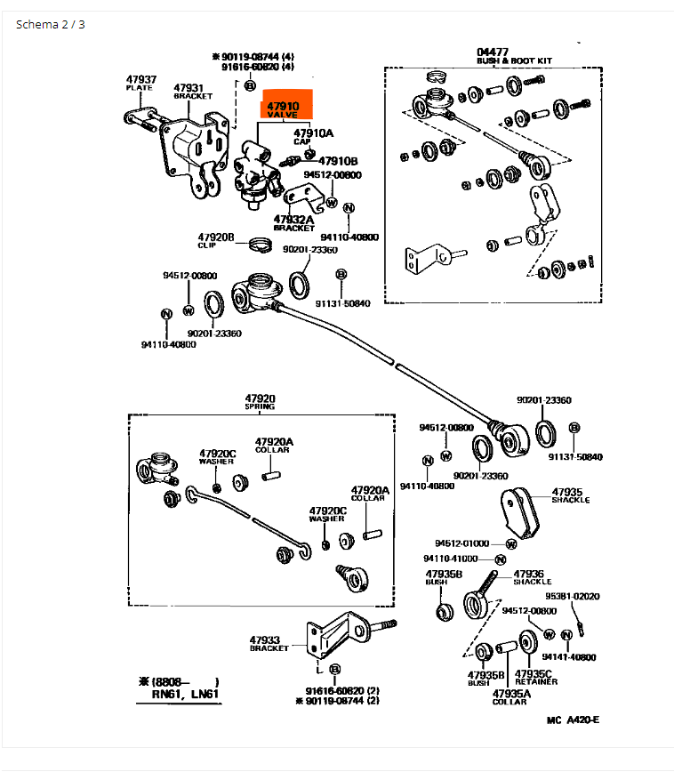 Valvola Proporzionale Freni Yuecoom - Per Toyota Land Cruiser E 4Runner - Foto 11