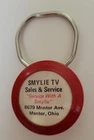 SMYLIE TV SERVICE VINTAGE KEY RING MENTOR, OHIO