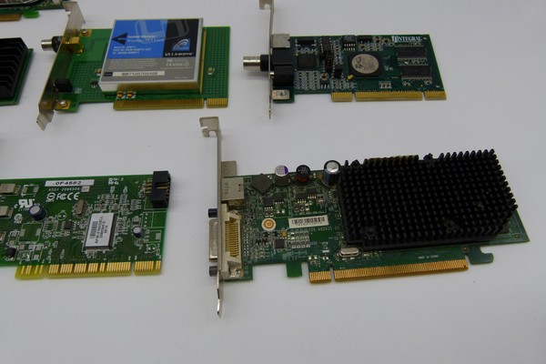 Lote de 7 pzas – Partes de PC – Tarjeta gráfica, tarjeta de sonido, tarjeta PCI, etc. 5