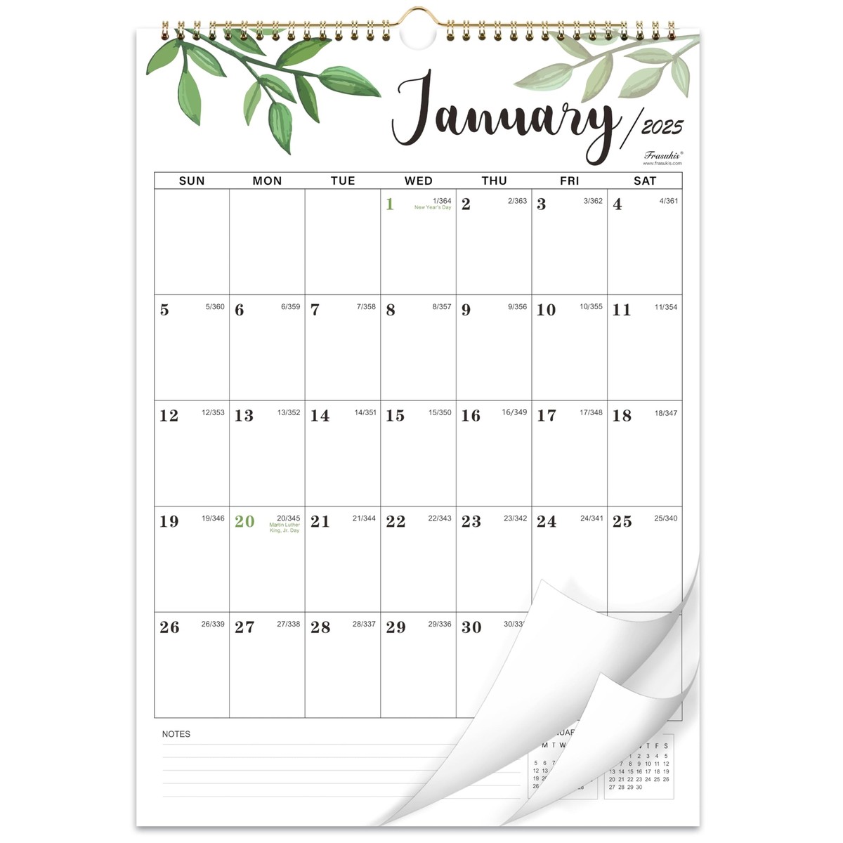 Finoca - Calendar Wall Pictures 30x30 To Write 2025 Onth View January - View #9
