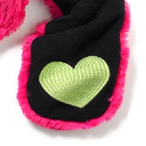 SO Big Girl's Monster Faux-Fur Hot Pink Trapper Hat, One Size Fits Most - NWT - Picture 3 of 4