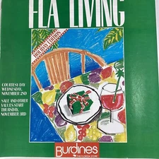 Florida Catalog Miami Burdines 1988 Living Beachcore Home Christmas Calphalon