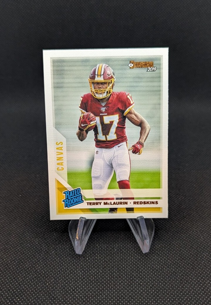 2019 Panini Donruss Rated Rookie Canvas Terry McLaurin #329 Rookie RC