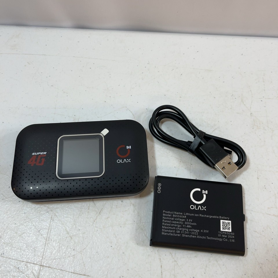 Olax Hotspot 4g LTE Advance Mobile WiFi Hotspot MF955V, USB up to 10