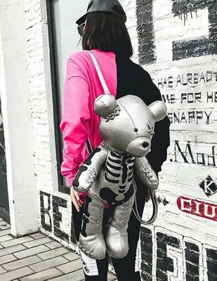 skeleton bear backpack