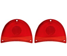 1957 Chevrolet 150 210 Bel Air Nomad Tail Lamp Light Lenses Red Pair - L4421 1957 Chevrolet 150 210 Bel Air Nomad Tail Lamp Light Lenses Red Pair - L4421