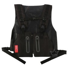 Outdoor Tactical Front Chest Rig Bag Reflective Pouch Sport Waterproof Nylon